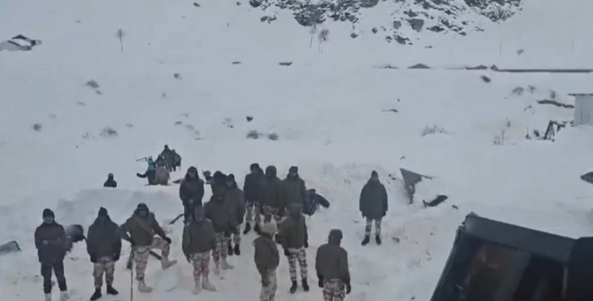 Rescue and relief operations continue to trace the remaining six missing persons in Mana village of Chamoli district, Uttarakhand, 49 people rescued