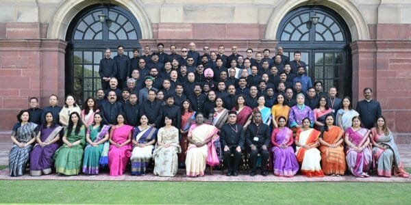 State Civil Services Officers attending 126th Induction Training Programme at LBSNAA meet President