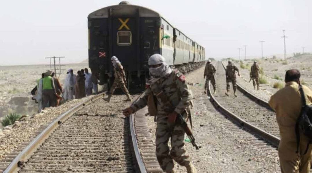 Thirty security personnel killed in train hijack incident in Pakistan, 214 people taken hostage