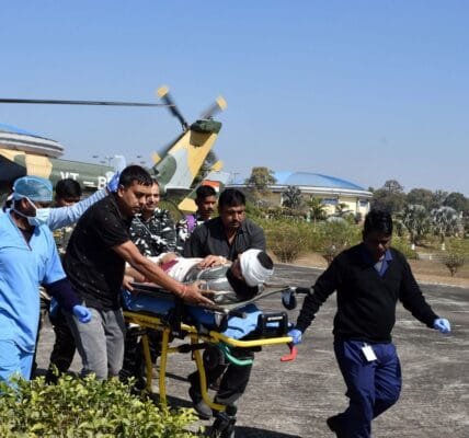 Three CRPF jawans were seriously injured in an IED blast in Baliba forest area of ​​West Singhbhum district in Jharkhand today.