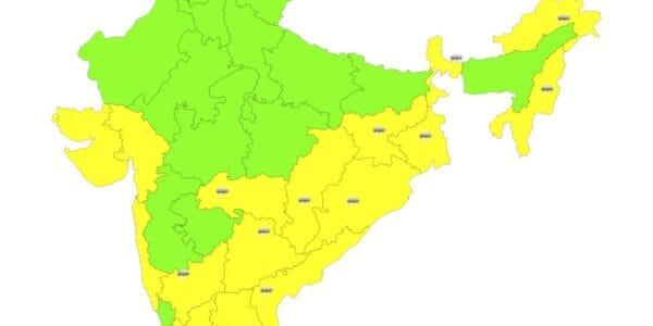 Thunderstorms, lightning and strong winds are expected in eastern and northeastern regions of the country till tomorrow