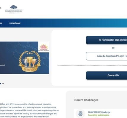 UIDAI and IIIT-H launch Biometric Challenge to test age non-convertibility in fingerprint algorithms