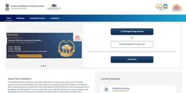 UIDAI and IIIT-H launch Biometric Challenge to test age non-convertibility in fingerprint algorithms