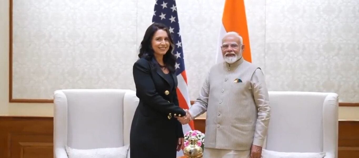 US National Intelligence Director Tulsi Gabbard met Prime Minister Narendra Modi today