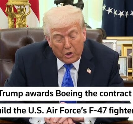 US President Donald Trump said - Aviation giant Boeing will make next generation fighter aircraft