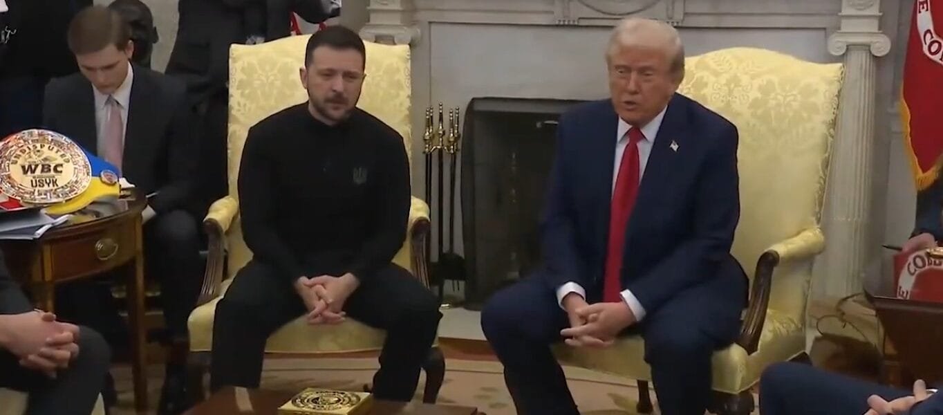 US President Trump calls for immediate ceasefire between Russia and Ukraine; Trump-Zelensky engage in heated debate during meeting at White House