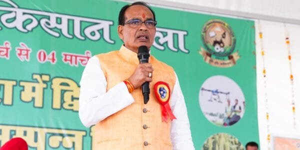 Union Agriculture Minister Shivraj Singh Chauhan participated in the Kisan Mela organized at the Agriculture University in Jodhpur today
