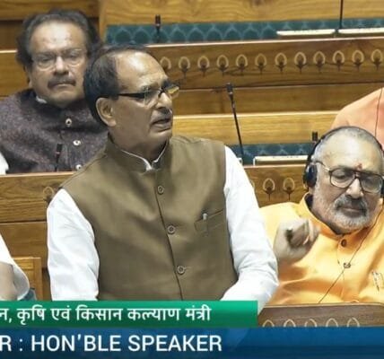 Union Agriculture Minister Shivraj Singh Chouhan replied during the discussion on demands for grants related to the Ministry of Agriculture