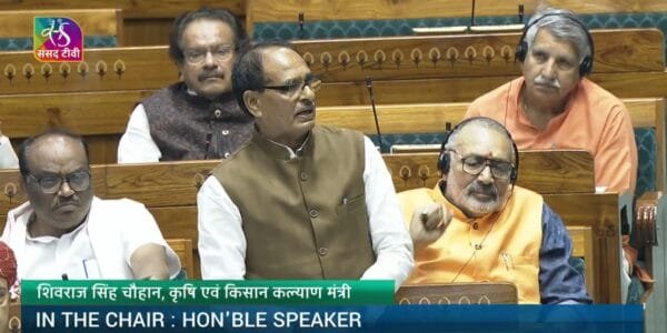 Union Agriculture Minister Shivraj Singh Chouhan replied during the discussion on demands for grants related to the Ministry of Agriculture