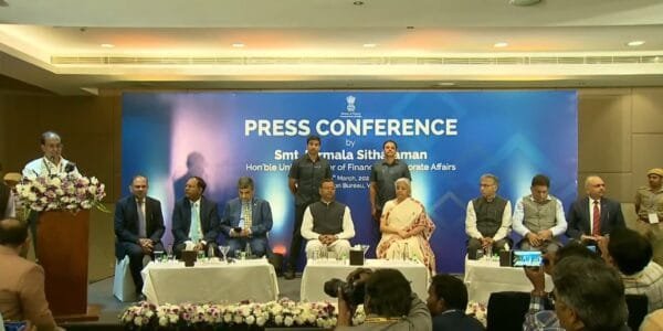 Union Finance Minister and Minister of State for Finance launch new Credit Appraisal Model for Micro, Small and Medium Enterprises announced in Union Budget 2024-25