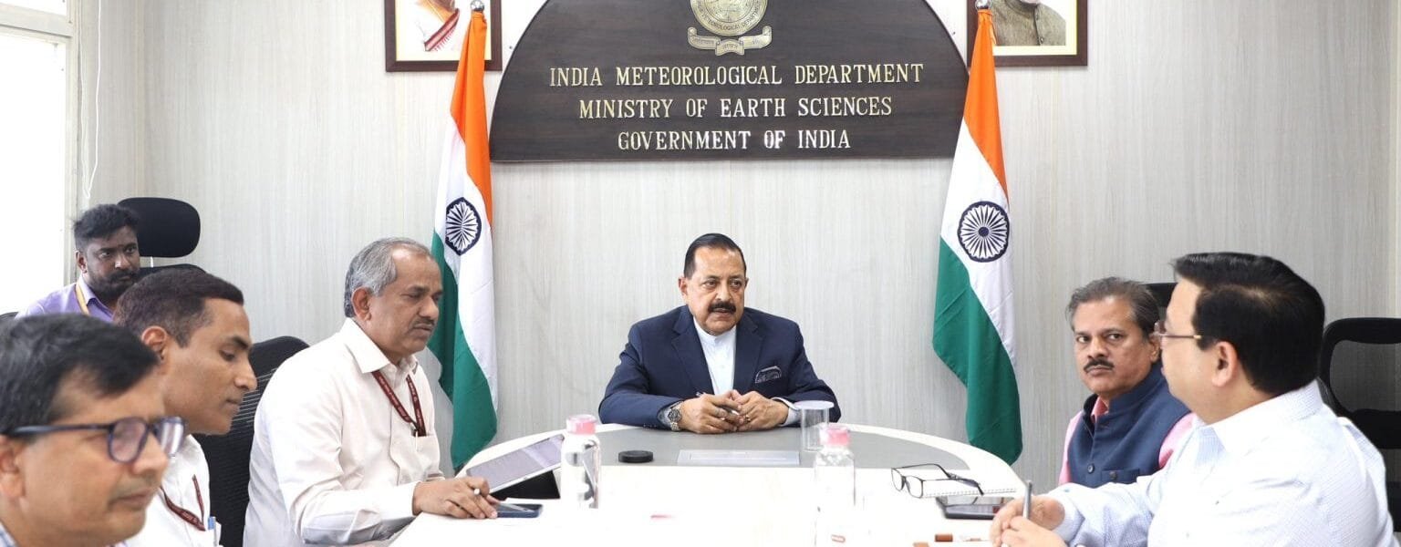 Union Minister Dr. Jitendra Singh reviews progress of major meteorological initiatives including Mission Mausam