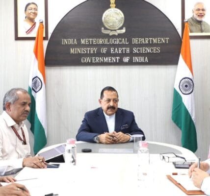 Union Minister Dr. Jitendra Singh reviews progress of major meteorological initiatives including Mission Mausam