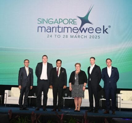Union Minister Sarbananda Sonowal joins global leaders at Singapore Maritime Week (SMW)