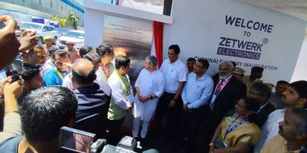 Union Railway Minister Ashwini Vaishnav today inaugurated the new campus of Jetwork Electronics at Sriperumbudur, Tamil Nadu