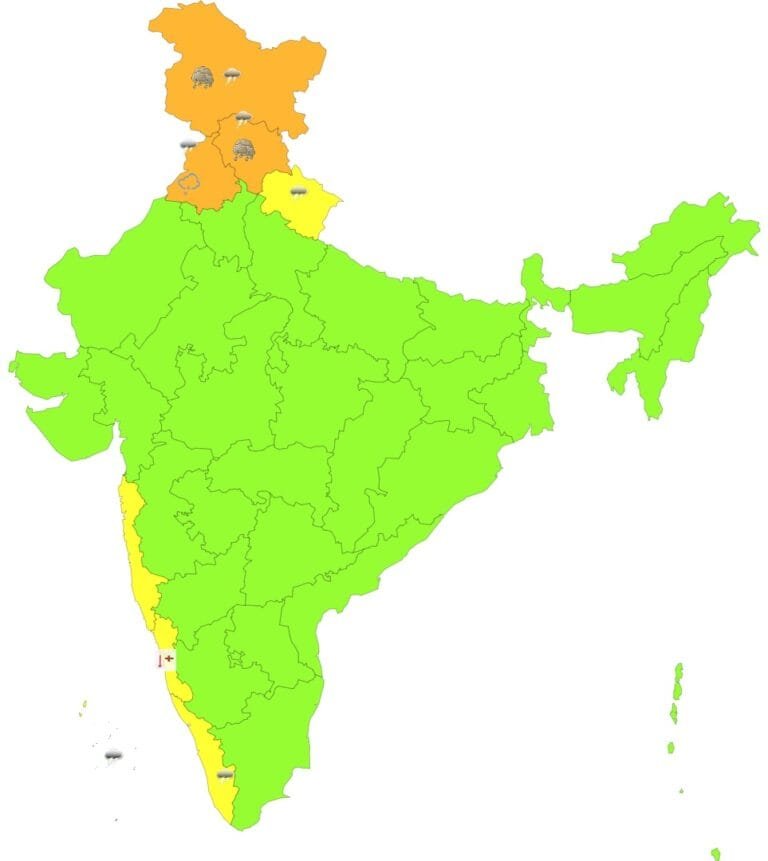 मौसम विभाग ने जम्मू-कश्मीर, लद्दाख, गिलगित, बाल्टिस्तान, मुजफ्फराबाद और हिमाचल प्रदेश में बर्फबारी होने का अनुमान व्‍यक्‍त किया