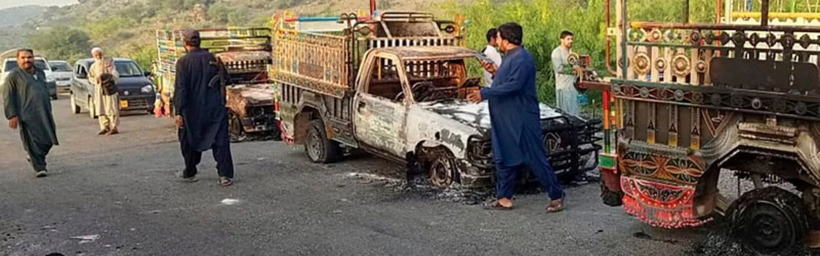 About seven people were killed and nine injured in a powerful bomb blast at the peace committee office in Pakistan's Khyber Pakhtunkhwa province