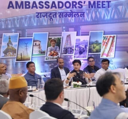 Ambassadors' meet organised by MDoNER receives overwhelming support from foreign diplomats to explore possibilities in Northeast
