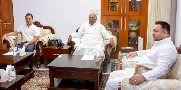 An important meeting of the RJD and Congress-led Mahagathbandhan will be held in Patna this afternoon regarding the upcoming assembly elections in Bihar.