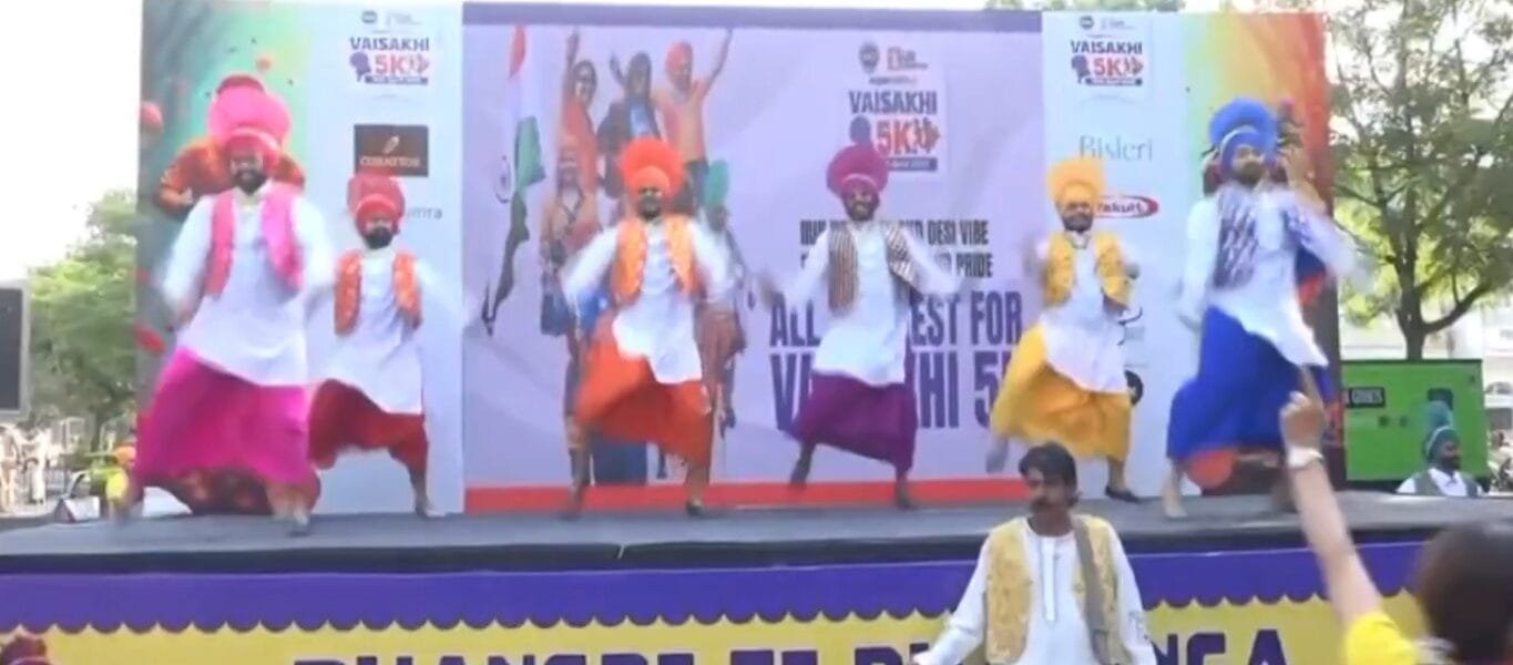 Baisakhi festival is being celebrated with great enthusiasm in Punjab
