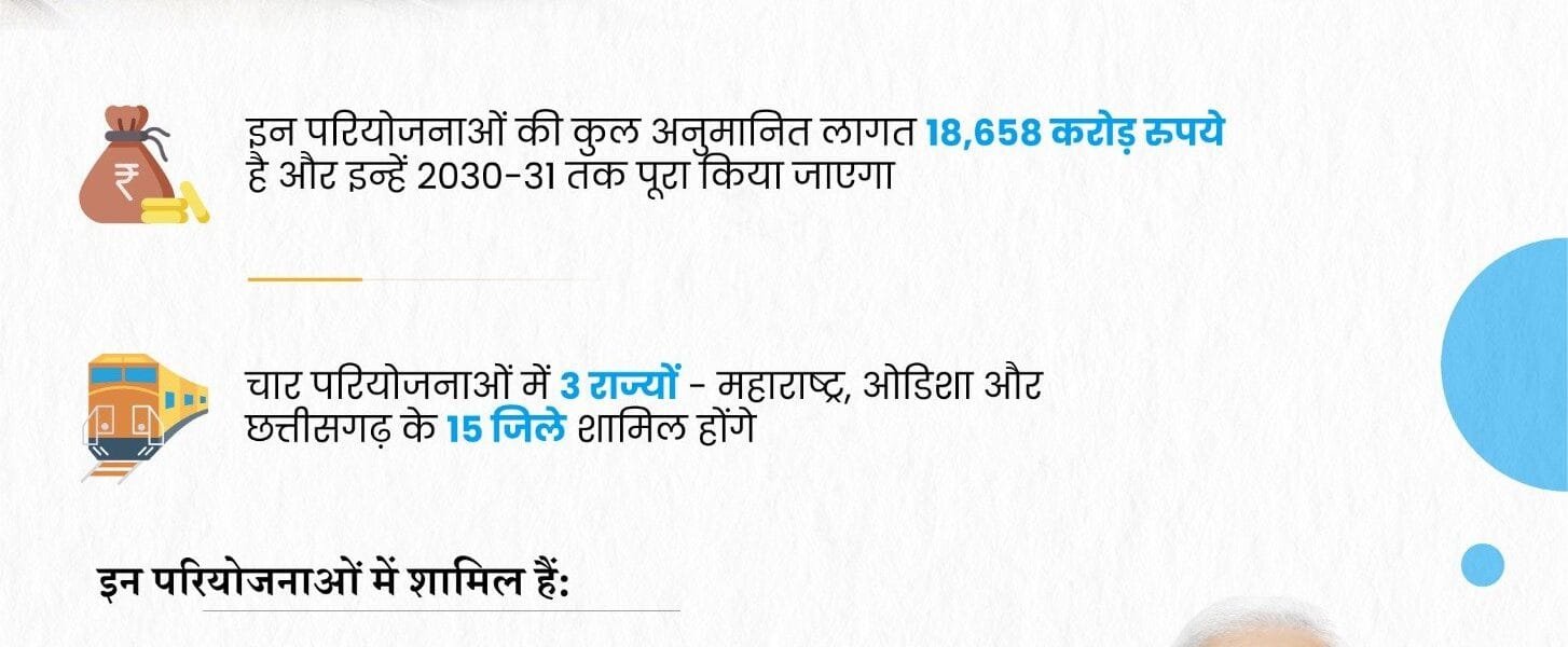 Cabinet approves four multitracking projects in Indian Railways
