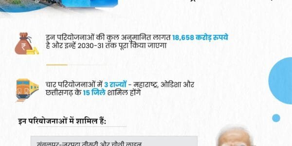 Cabinet approves four multitracking projects in Indian Railways