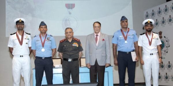 Chief of Defence Staff awards McGregor Memorial Medal to four Armed Forces personnel