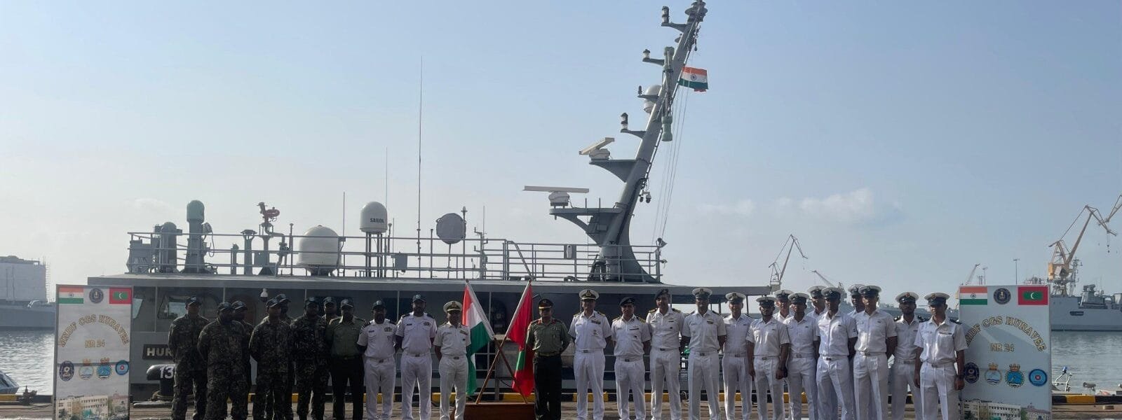 Completion of repair of MNDF Huravee strengthens India-Maldives defence cooperation
