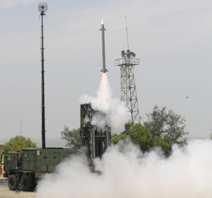 DRDO and Indian Army conduct four successful flight tests of military version of medium-range surface-to-air missile