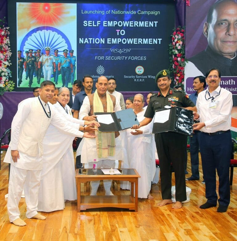 रक्षा मंत्रालय ने ईसीएचएस लाभार्थियों के बेहतर मानसिक स्वास्थ्य के लिए समझौता ज्ञापन पर हस्ताक्षर किए