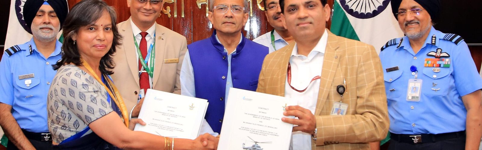 Defence Ministry signs Rs 2,385 crore deal with BEL for electronic warfare suites and aircraft modification kits for Mi-17 V5 helicopters for Indian Air Force