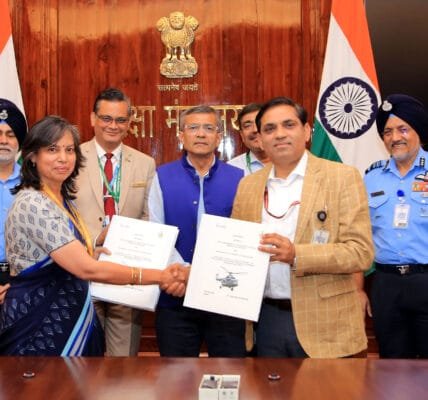 Defence Ministry signs Rs 2,385 crore deal with BEL for electronic warfare suites and aircraft modification kits for Mi-17 V5 helicopters for Indian Air Force