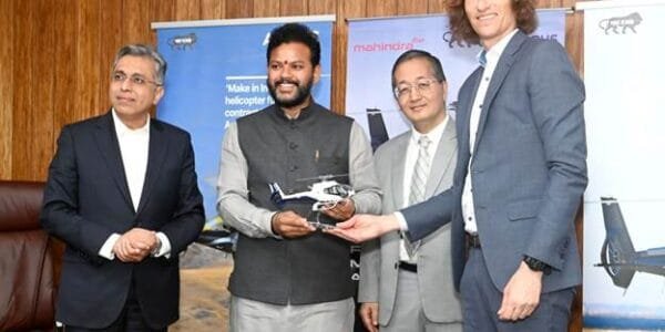 H130 Helicopter Fuselage Manufacturing Contract Signed between Airbus and Mahindra Aerostructures Pvt. Ltd
