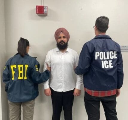 Happy Pasiya, wanted by NIA and accused of 14 attacks in Punjab, detained in US