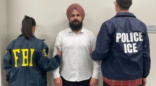 Happy Pasiya, wanted by NIA and accused of 14 attacks in Punjab, detained in US