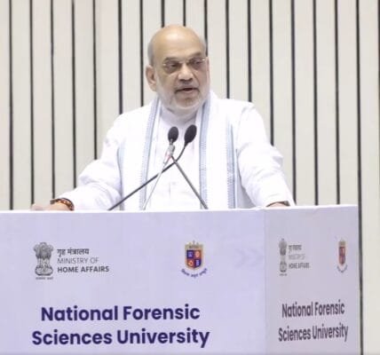 Home Minister Amit Shah inaugurated the All India Forensic Science Summit in New Delhi