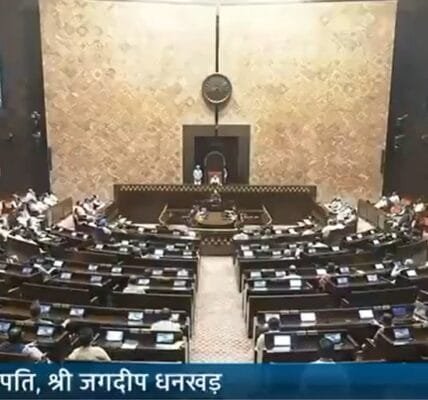 Home Minister Amit Shah moved a motion in the Rajya Sabha to approve the imposition of President's rule in Manipur, the House approved the motion