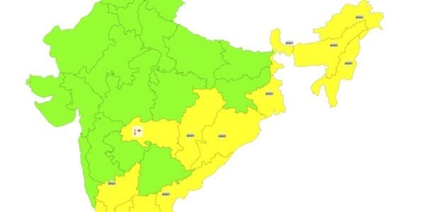 IMD issued an orange alert for thunderstorms and lightning in some parts of Jammu and Kashmir (2)