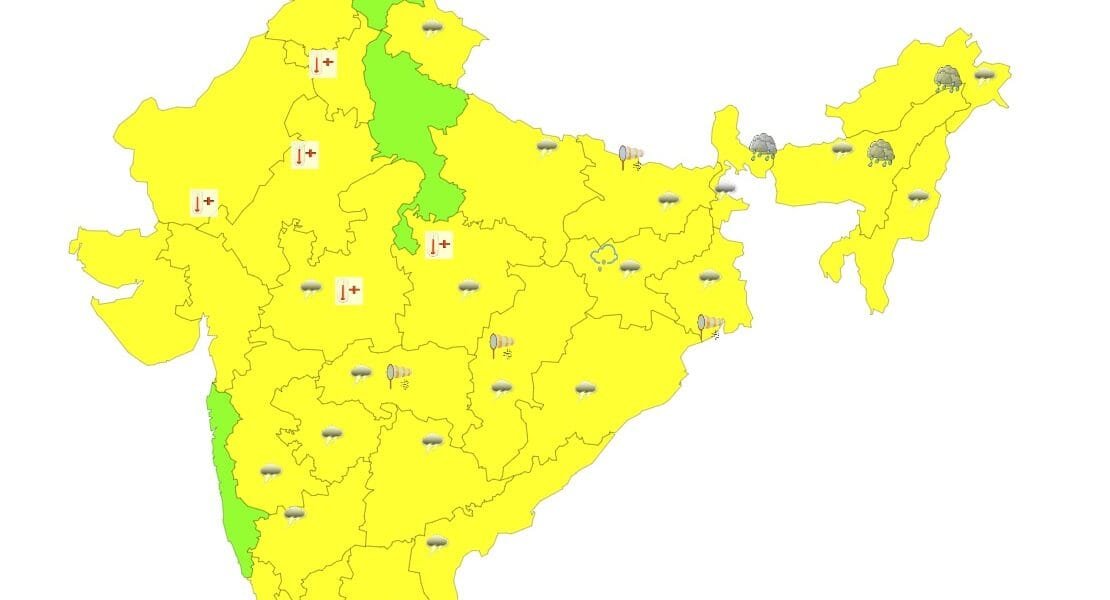 IMD predicted heat wave in northwest India during the next three to four days
