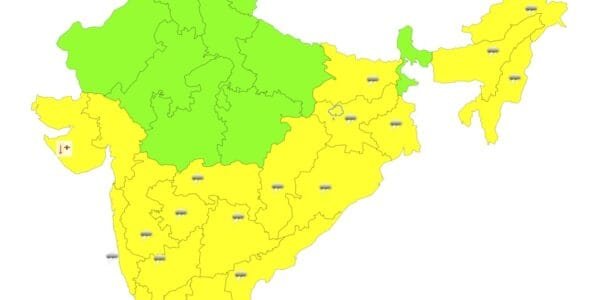 IMD predicted heavy rains in Tamil Nadu, Kerala, Karnataka and heatwaves in Rajasthan and Gujarat