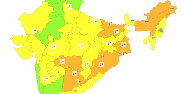 IMD predicted that strong hot winds will continue in the north-western region of the country for the next five days.