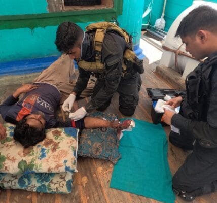 INS Trikand provides vital medical assistance in central Arabian Sea