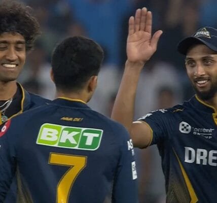 In IPL T20 Cricket, Gujarat Titans beat Rajasthan Royals by 58 runs in Ahmedabad