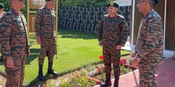 Indian Army Chief General Upendra Dwivedi today reviewed the security situation in Srinagar in the wake of the Pahalgam terror attack