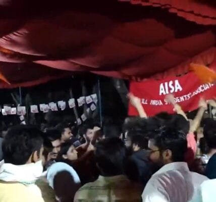Jawaharlal Nehru University Students Union (JNUSU) election results declared, Nitish Kumar (AISA) elected president