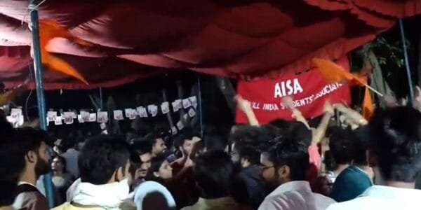 Jawaharlal Nehru University Students Union (JNUSU) election results declared, Nitish Kumar (AISA) elected president