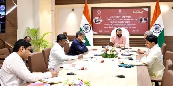 KVIC Chairman Manoj Kumar released provisional figures for the financial year 2024-25, Khadi and Village Industries turnover crossed Rs 1 lakh 70 thousand crore