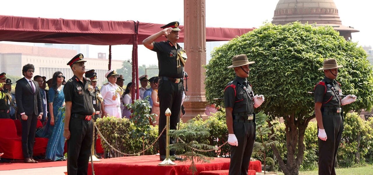Lieutenant General JP Mathew retired as Chief of Integrated Defense Staff