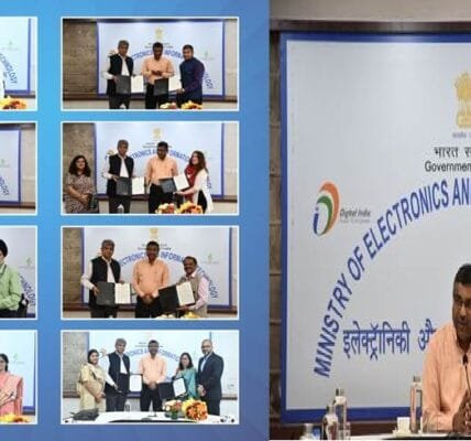 NIELIT signs MoU with 8 visionary organizations to promote Digital India initiative