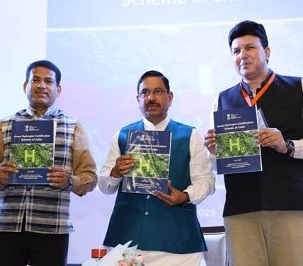 New and Renewable Energy Minister Pralhad Joshi launched Green Hydrogen Certification Scheme