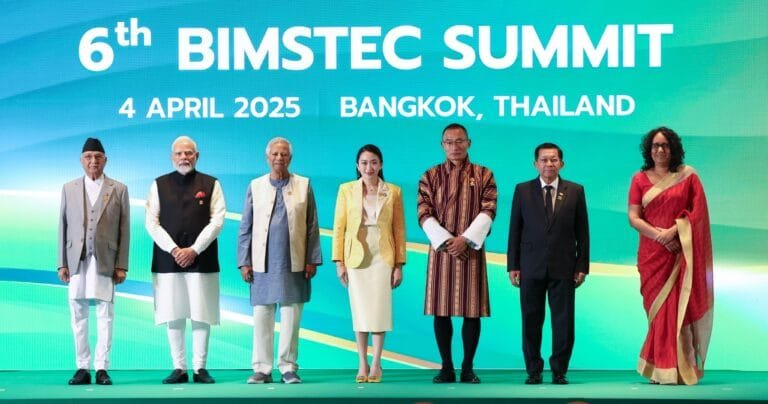 प्रधानमंत्री मोदी ने थाईलैंड में 6वें बिम्सटेक शिखर सम्मेलन में भाग लिया